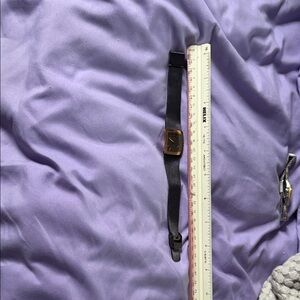 Skagen Women's Black and Gold Watch